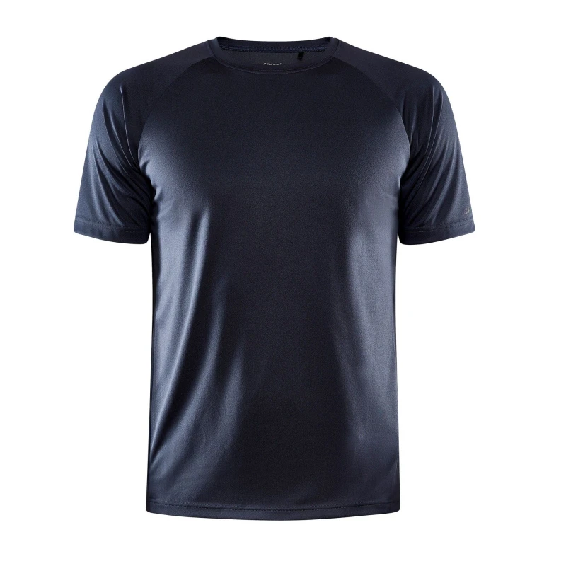 Image of Craft CRAFT Men Core Unify Training T-Shirt in Jet Black Size: Small Jet Black S Male 5063377076288