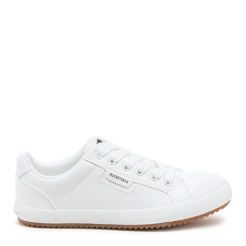 Image of Rocket Dog Cheery White Low Profile Trainers
