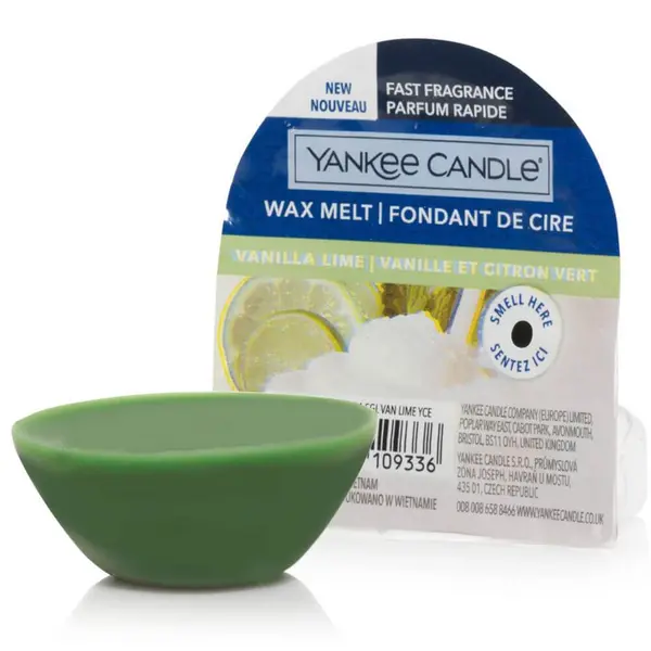 Image of Yankee Candle Vanilla Lime Scented Candle 22g