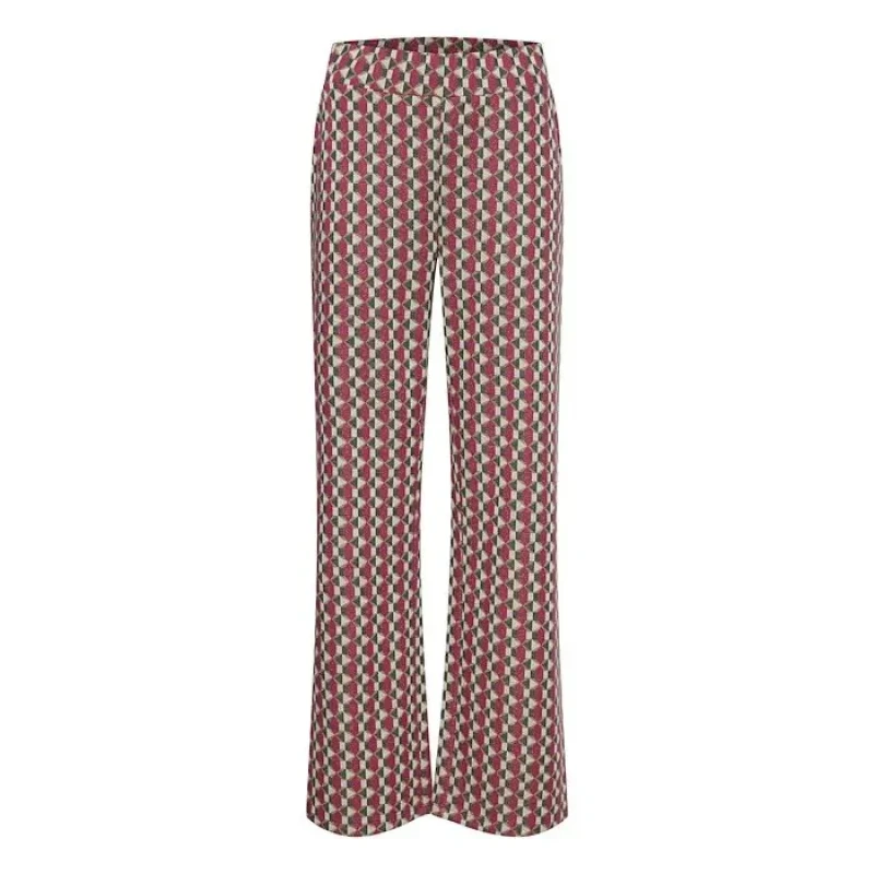 Image of b.Young Womens Trousers b.young Santi Multicolore Female S