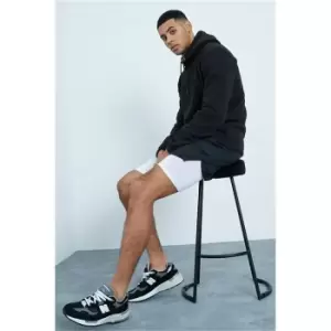 Image of I Saw It First Black Active 2 In 1 Shorts - Black