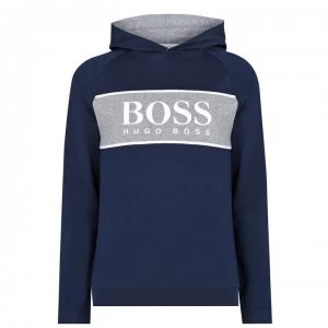 Image of Hugo Boss Authentic Pullover Hoodie Navy/Grey Men