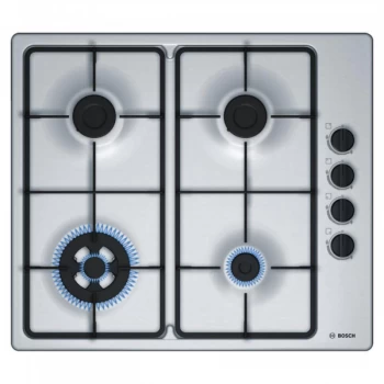Image of Bosch PBH6B5B60 4 Burner Gas Hob