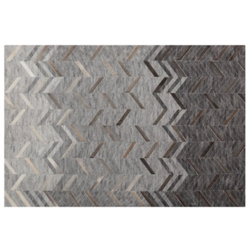 Image of Beliani Rug Arkum Grey 140 X 200 Cm