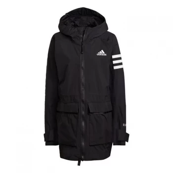 Image of adidas Utilitas RAIN. RDY Jacket Womens - Black
