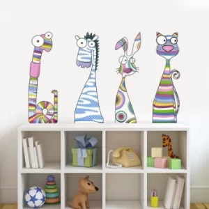 Image of DCK214 Multicolor Decorative Wall Sticker