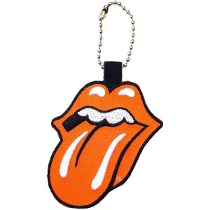 Image of The Rolling Stones - Classic Tongue Keychain - Orange