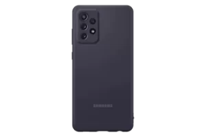 Image of Samsung Galaxy A72 Silicone Cover in Black (EF-PA725TBEGWW)