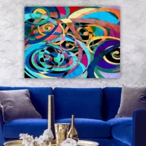 Image of 289202369_70100 Multicolor Decorative Canvas Painting