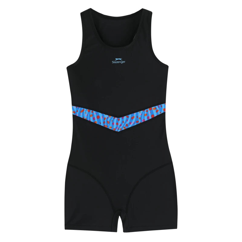 Image of Slazenger Boy Leg Suit Junior Girls - Black M