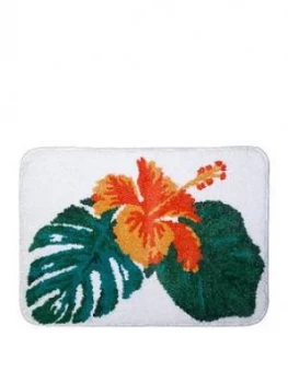 Image of Aqualona Tropical Leaf Microfibre Mat