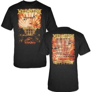 Image of Megadeth - China Whitehouse Unisex Medium T-Shirt - Black