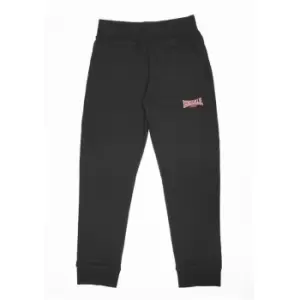 Image of Lonsdale Jogging Pants Junior Girls - Black