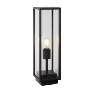 Image of Claire Vintage Bollard Light Outdoor - 1xE27 - IP54 - Anthracite