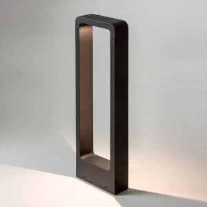 Image of Outdoor LED Bollard Textured Black IP54