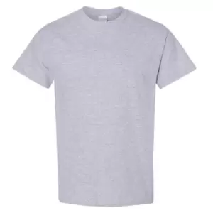 Image of Gildan Mens Heavy Cotton Short Sleeve T-Shirt (L) (Sport Grey)