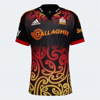 Image of adidas Chiefs Home Rugby Shirt 2022 - Black