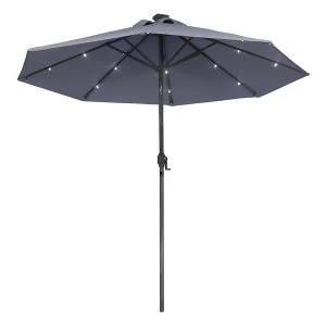 Image of Charles Bentley LED Market Garden Parasol