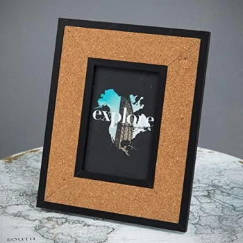 Image of 4" x 6" - Harvey Makin Cork Board Photo Frame