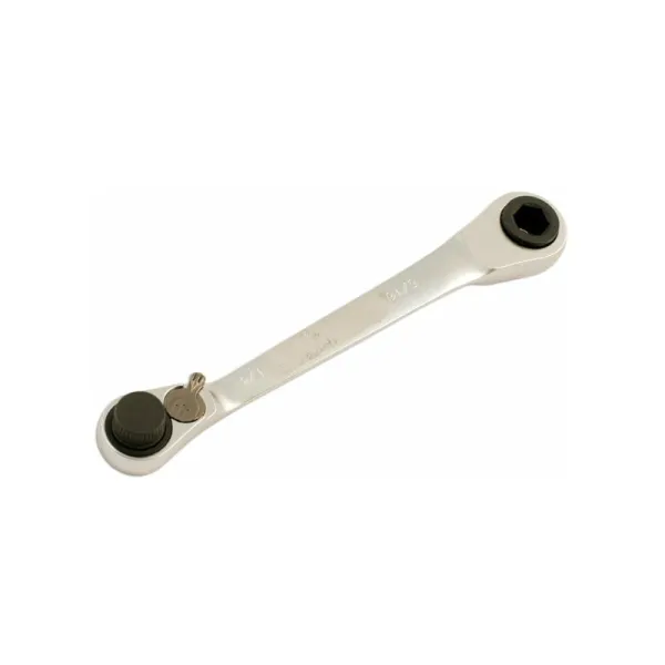 Image of Laser Tools Ratchet Double Ended Bit Driver 1/4 And 5/16 15° Offset Head 5679