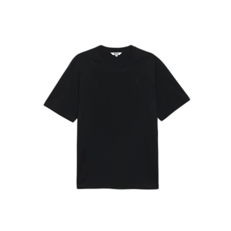 Image of Aigle Antibacterial Crew Neck T-Shirt Black Men M;L;XL;3XL