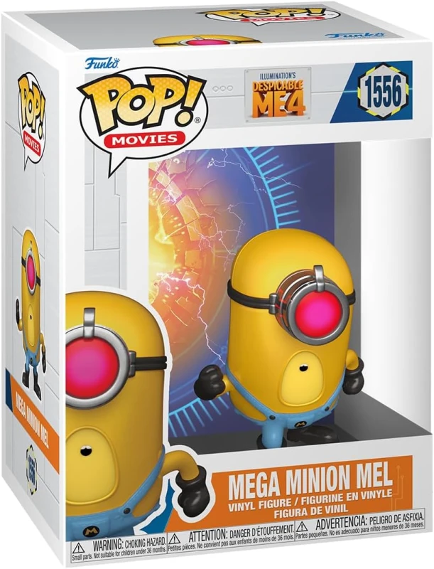 Image of Minions Despicable Me 4 - Mega Minion Mel Vinyl Figurine 1556 Funko Pop! multicolour Onesize Unisex
