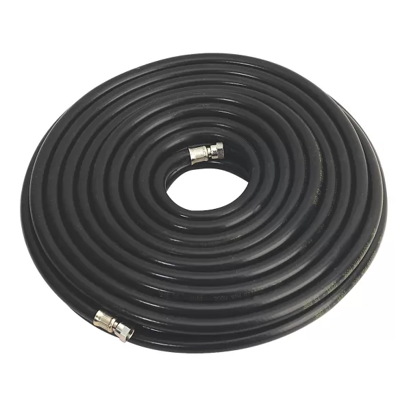 Image of Genuine SEALEY AH30RX/38 Air Hose 30mtr x Ø10mm with 1/4BSP Unions Heavy-Duty