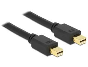 Image of DeLOCK 83473 DisplayPort cable 1m Mini DisplayPort Black