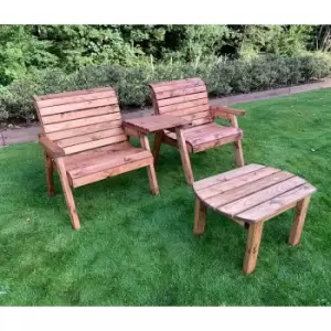 Image of Charles Taylor Straight Companion Set with Coffee Table, none