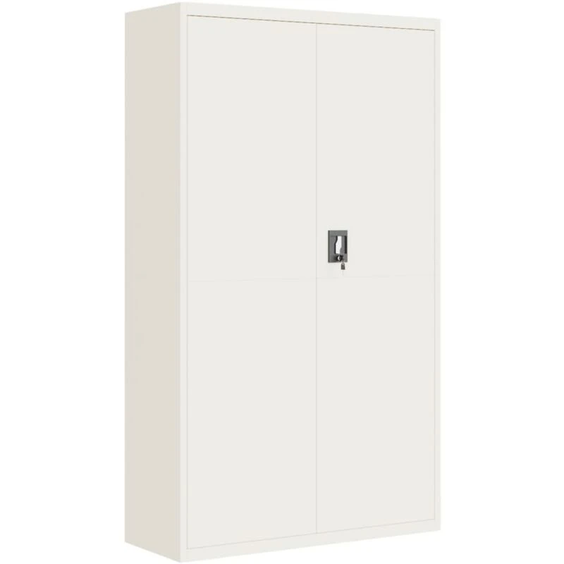 Image of Vidaxl File Cabinet White 105X40X180 Cm Steel, White 339768