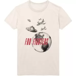 Image of Foo Fighters - UFO Planes Unisex Medium T-Shirt - Neutral