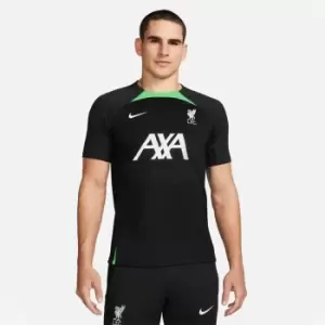 Image of Nike Liverpool Strike Top 2023 2024 Adults - Black