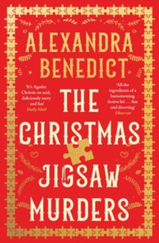 Image of The Christmas Jigsaw Murders : The deliciously dark Christmas cracker from the bestselling author of Murder on the Christmas Express Paperback / softb
