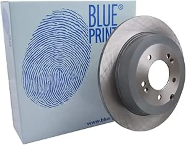 Image of Blue PRINT Brake disc Rear Axle ADG043223 Brake rotor,Brake discs HYUNDAI,KIA,ix35 (LM, EL, ELH),Tucson (TL, TLE),TUCSON Kasten/SUV (TLE)