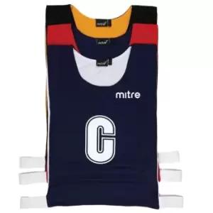 Image of Mitre Netball Pro Bibs - Blue
