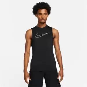 Image of Nike Pro Core Sleeveless Base Layer Mens - Black