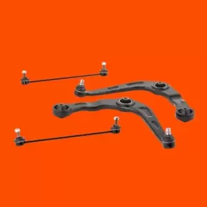Image of A.B.S. Control arm repair kit 219903 Suspension kit,Control arm kit PEUGEOT,206 Schragheck (2A/C),206 CC (2D),206 SW (2E/K),206 Kastenwagen