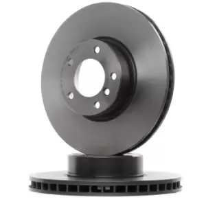 Image of BREMBO Brake disc BMW 09.8961.21 34110392525,34111165859,34116767059 Brake rotor,Brake discs,Brake rotors