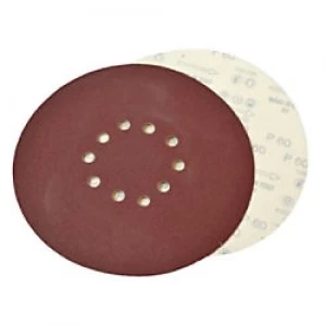 Image of Faithfull 29611 Sanding Disc Brown Pack of 10