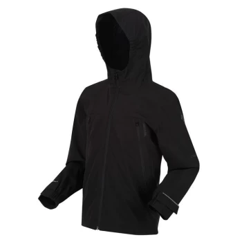 Image of Regatta Junior Pulton Waterproof Jacket - Black