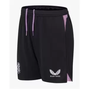 Image of Castore Rangers Third Shorts 2021 2022 Junior - Black