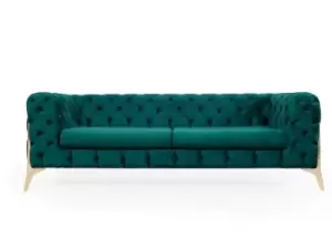 Image of Jaguar Velvet 3 Seater Sofa
