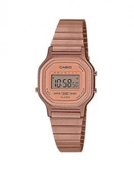 Image of Casio Casio Retro Rose Tone Dial Rose Tone Bracelet Watch