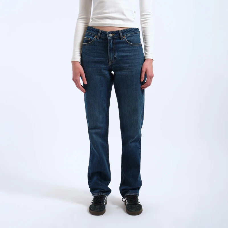 Image of Dr Denim Arch - Straight Leg Jeans Bay Dark Used female 27 L30