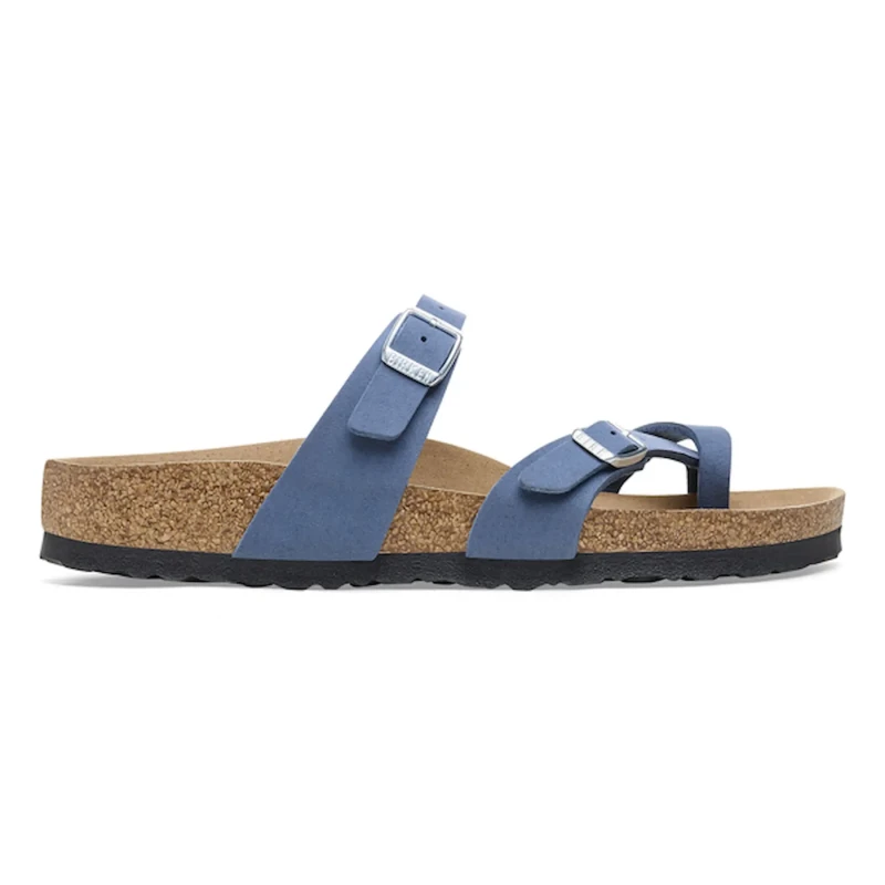 Image of Birkenstock Womens flip-flops Birkenstock Mayari Synthetics Bleu Female 41