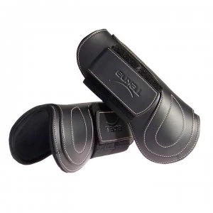 Image of Tekna Open Front Boots - Black