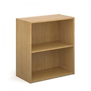Image of Dams International Bookcase with 1 Shelf Contract 25 756 x 408 x 830 mm Oak