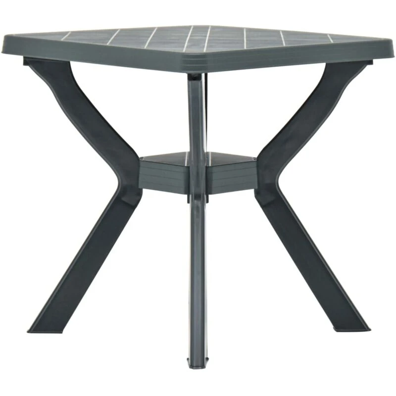 Image of VIDAXL Bistro Table Green 70x70x72cm Plastic Vidaxl 8719883859835