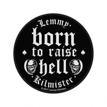 Image of Lemmy - Born to Raise Hell Standard Patch