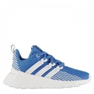 Image of adidas Questar Flow K Boys Trainers - Blue/Wht/Wht